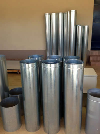 Materiais para calhas